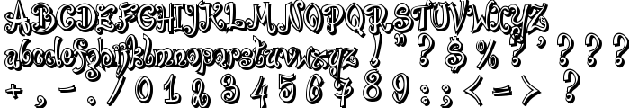 Bajareczka Shadow font