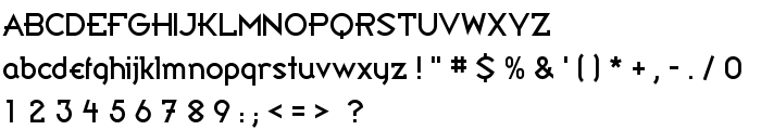 Bandy Regular font