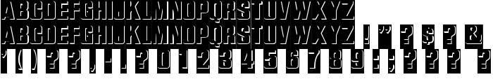 ReliefInReverse Regular font