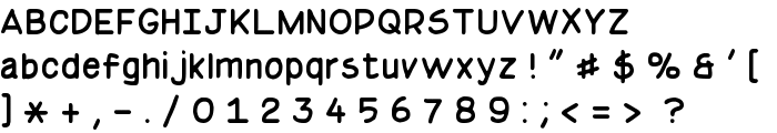 Basic Comical Regular NC font