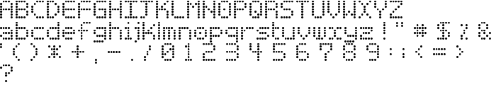 Basicdots font