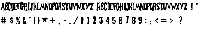 BatFont font