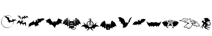 Bats-Symbols font