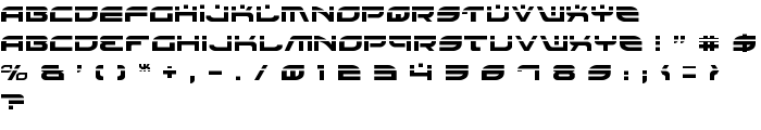 Battlefield Laser font