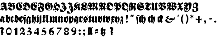 Bayreuth font