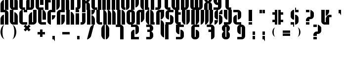 BD Alm font