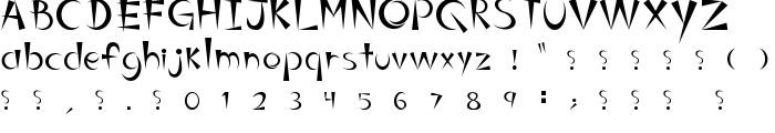 belindaRGUEZ font