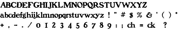 Benjamin Franklin font