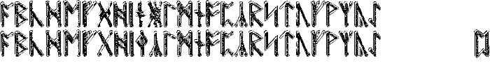 BeowulfRunic font