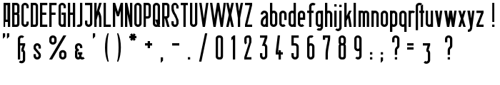 Berlin Email Semibold Bold font