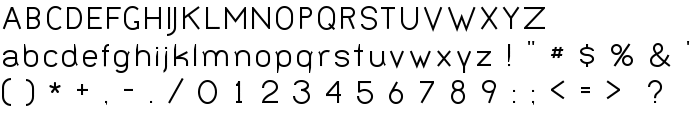 Bernur Normal font