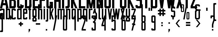 BertaDrug font