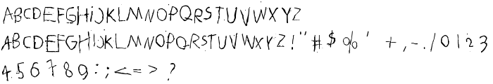 Betelgeuse font