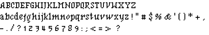 BF Mnemonika Regular Regular font