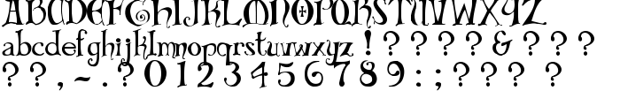 Bibliotheque font