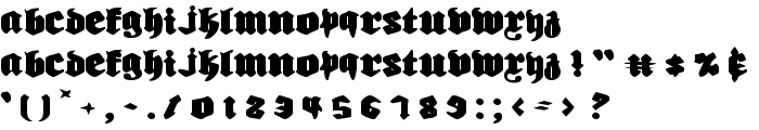 Biergärten Expanded font