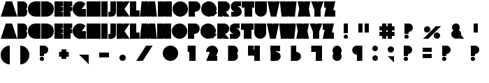 BigFatUglyCow font