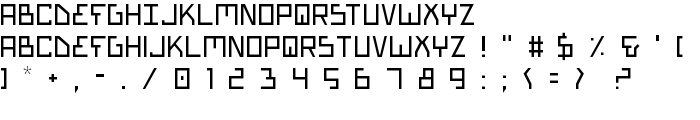 Bionic Type Light font