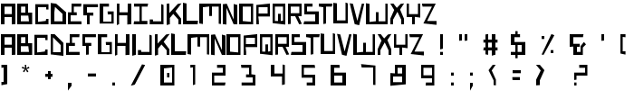 Bionic Type Malfunction font