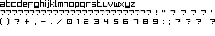 BitLow font