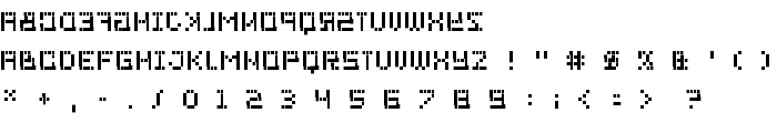 BitMirror font