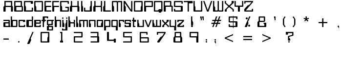 Bitwise font