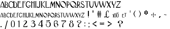 BlackAdderII font