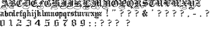 IncisedBlackWide Normal font