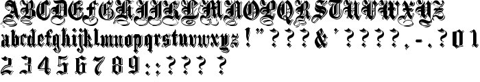 ShadowedBlack Normal font