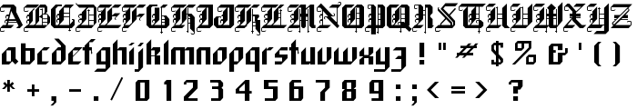 BlackForest font