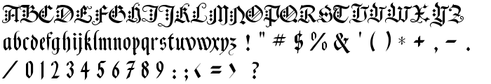 BlackKnightFLF font