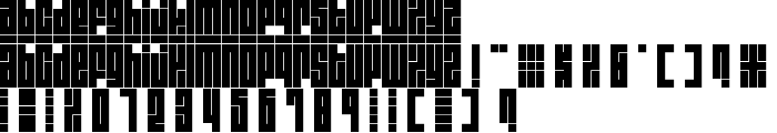 Blackout font