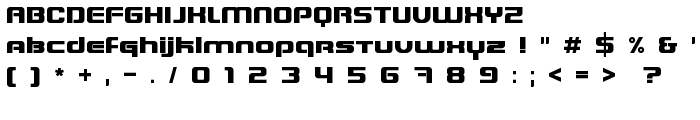 Blaster Infinite font