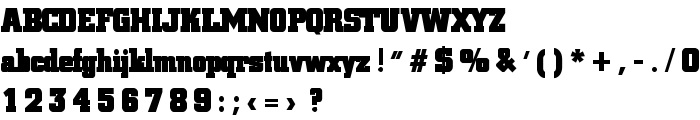 BlaxSlabXXL font