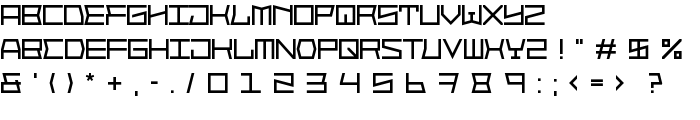 Block Face font