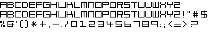 Block Out 2097 font