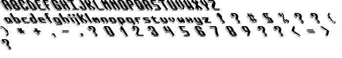 Block Tilt BRK font