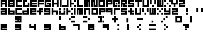 block_merged font