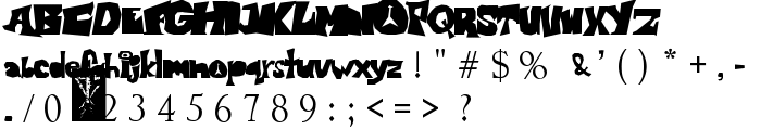 blondie 29 font