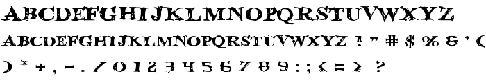 Blood Crow Expanded font