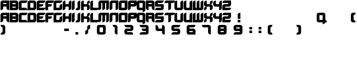 BloodWaxBold font