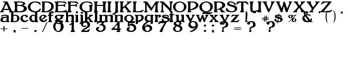 BoltonBold font