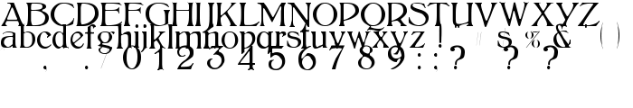 BoltonLight font
