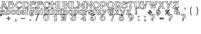 BoltonOutline font