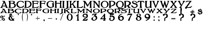 BoltonTitlingBold font