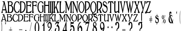 BoltonTitlingElongated font