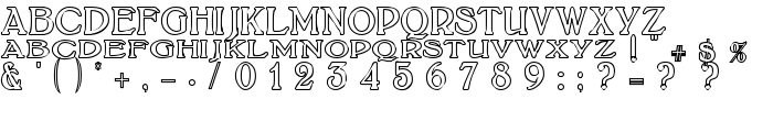 BoltonTitlingOutline font