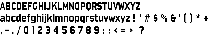 Bombardier font