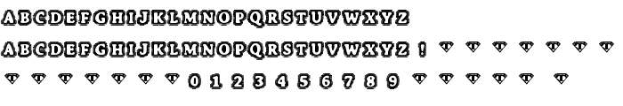 BoneHymie font