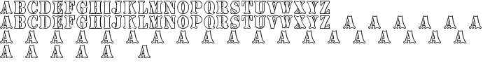 Boneyard Army font